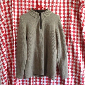 Vintage LL Bean sweater, 100% merino WOOL, size L, thick knit