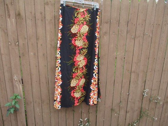 Hawaiian skirt, made in Hawaii, medium, original - image 2