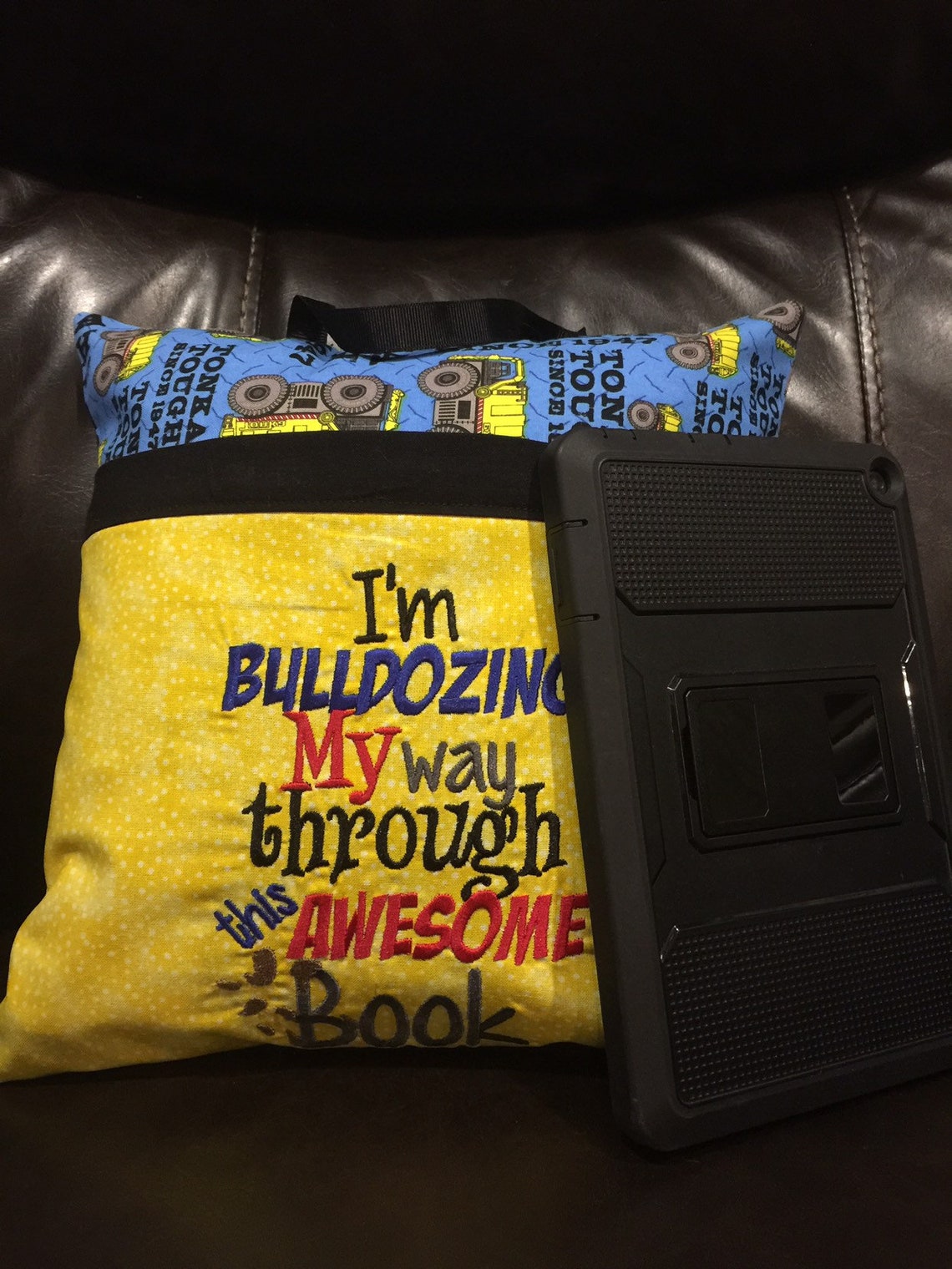 Reading pillow cover / pocket pillow cover Etsy