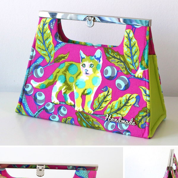 Frame Purse Pattern - Party Handbag - Paris Purse Bag - PDF Sewing Pattern