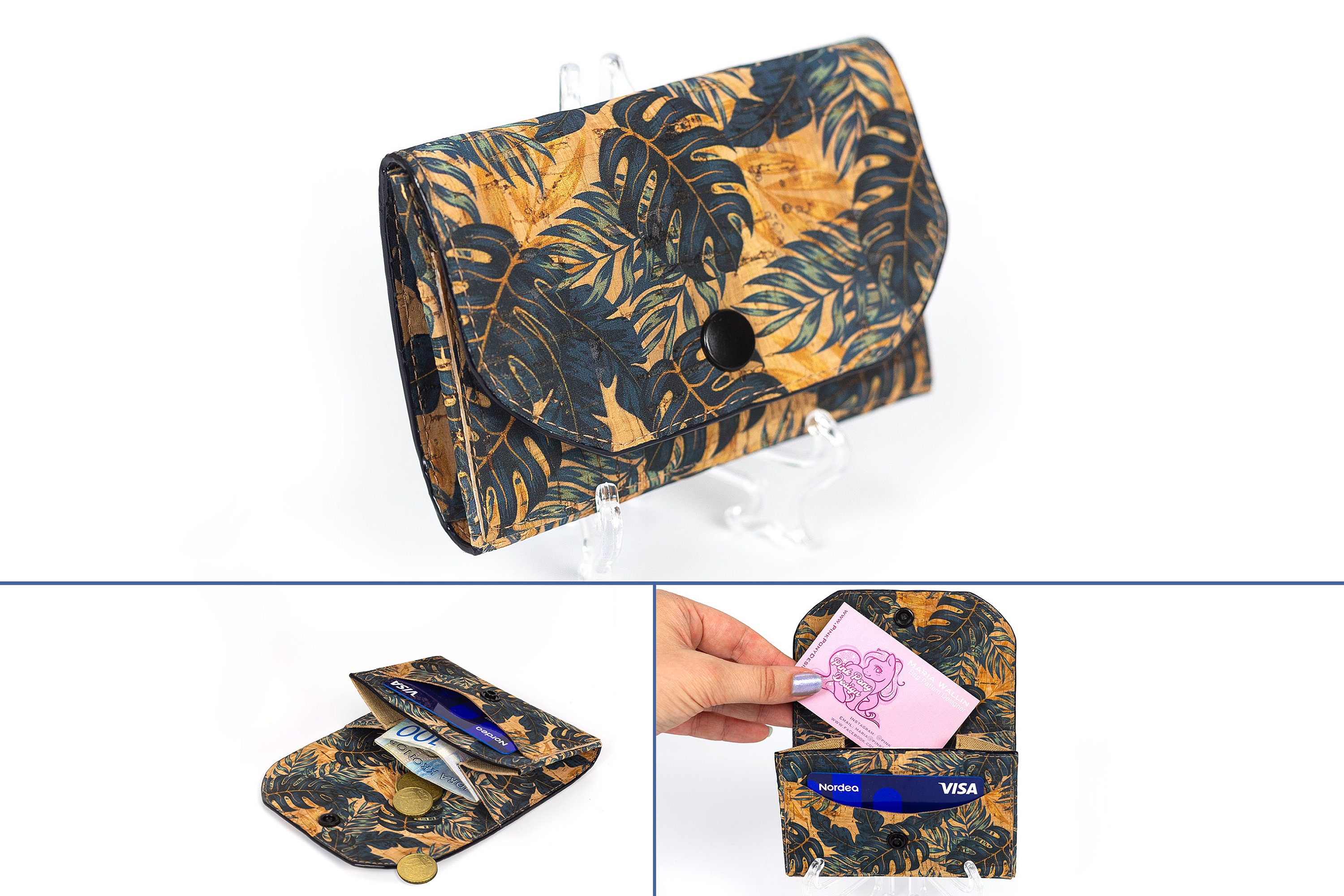 Zara Double Zip Mini Accordion Wallet - PDF Sewing Pattern — RLR