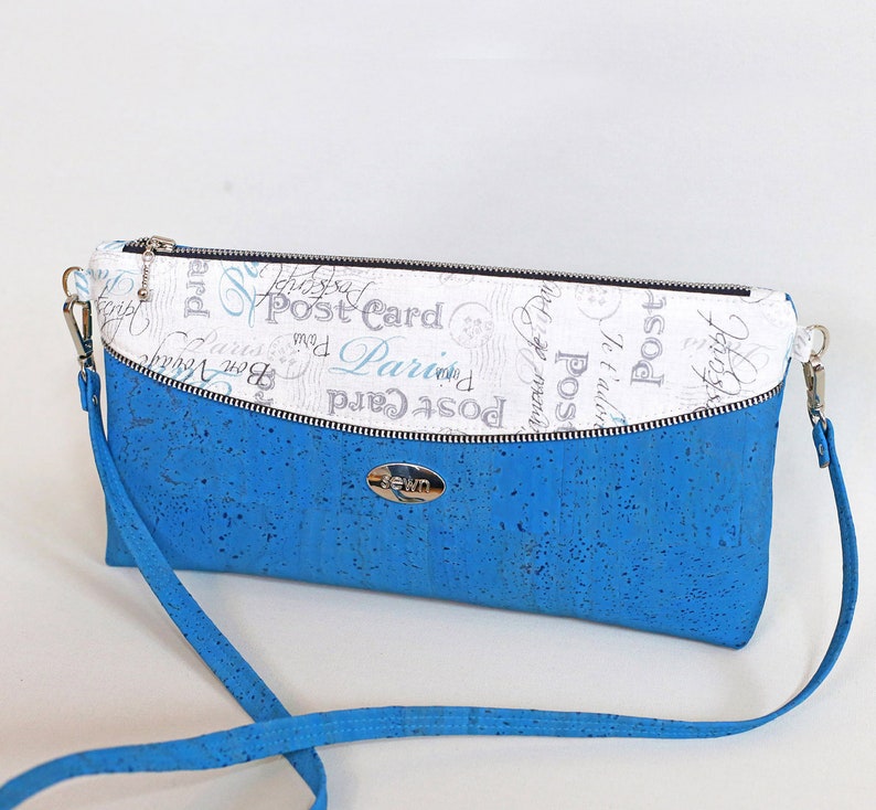 Zipper Bag Pattern Crossbody or Off The Shoulder Handbag Pattern Loule Bag PDF Sewing Pattern image 1