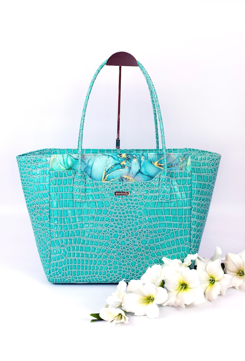 Stockholm Bag - Large Tote Bag PDF Sewing Pattern – Pink Pony Design