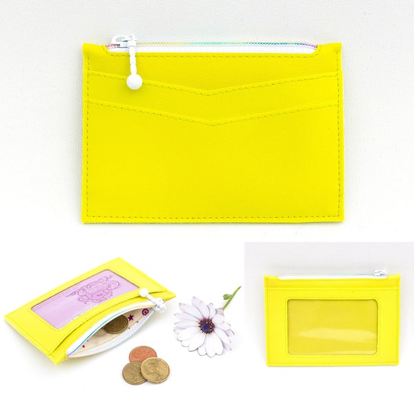 Easy Card Holder - Small Wallet - Catania Card Holder - PDF sewing pattern with SVG cutting file