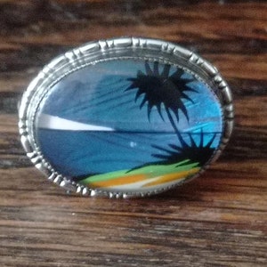 Stunning Art Deco Butterfly Wing Brooch  - Thomas L Mott - Silver Cased