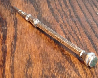 Antique Sterling Silver Retractable Pencil - Thomas Henry Vale- Birmingham 1900