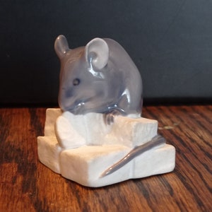 Vintage Royal Copenhagen Mouse on Sugar Cubes- Model 510 - First Quality