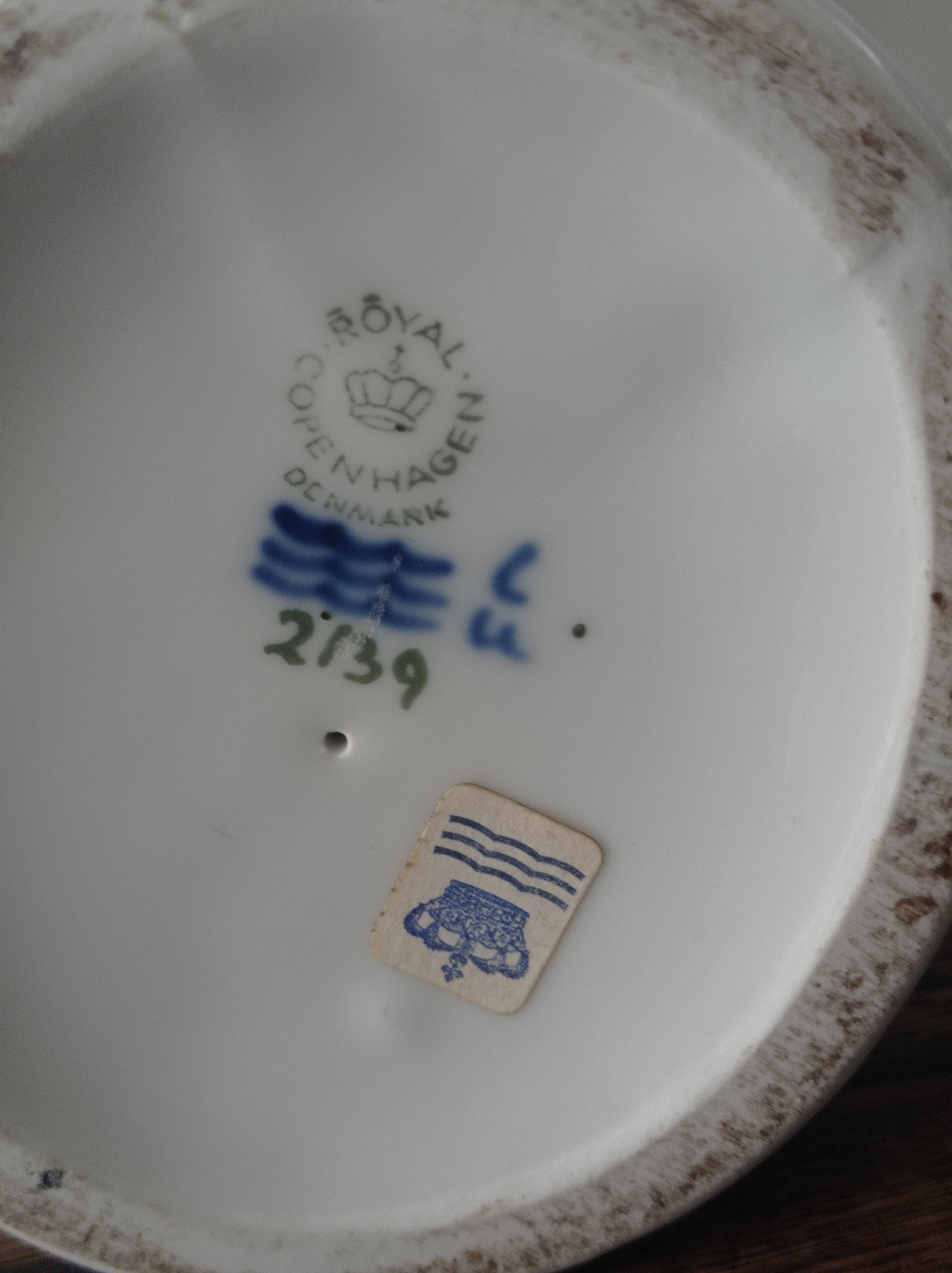 ヴィンテージ ロイヤル コペンハーゲン 磁器フィギュア：ガチョウ泥棒