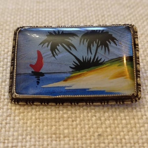 Stunning Art Deco Butterfly Wing Brooch- Thomas L Mott