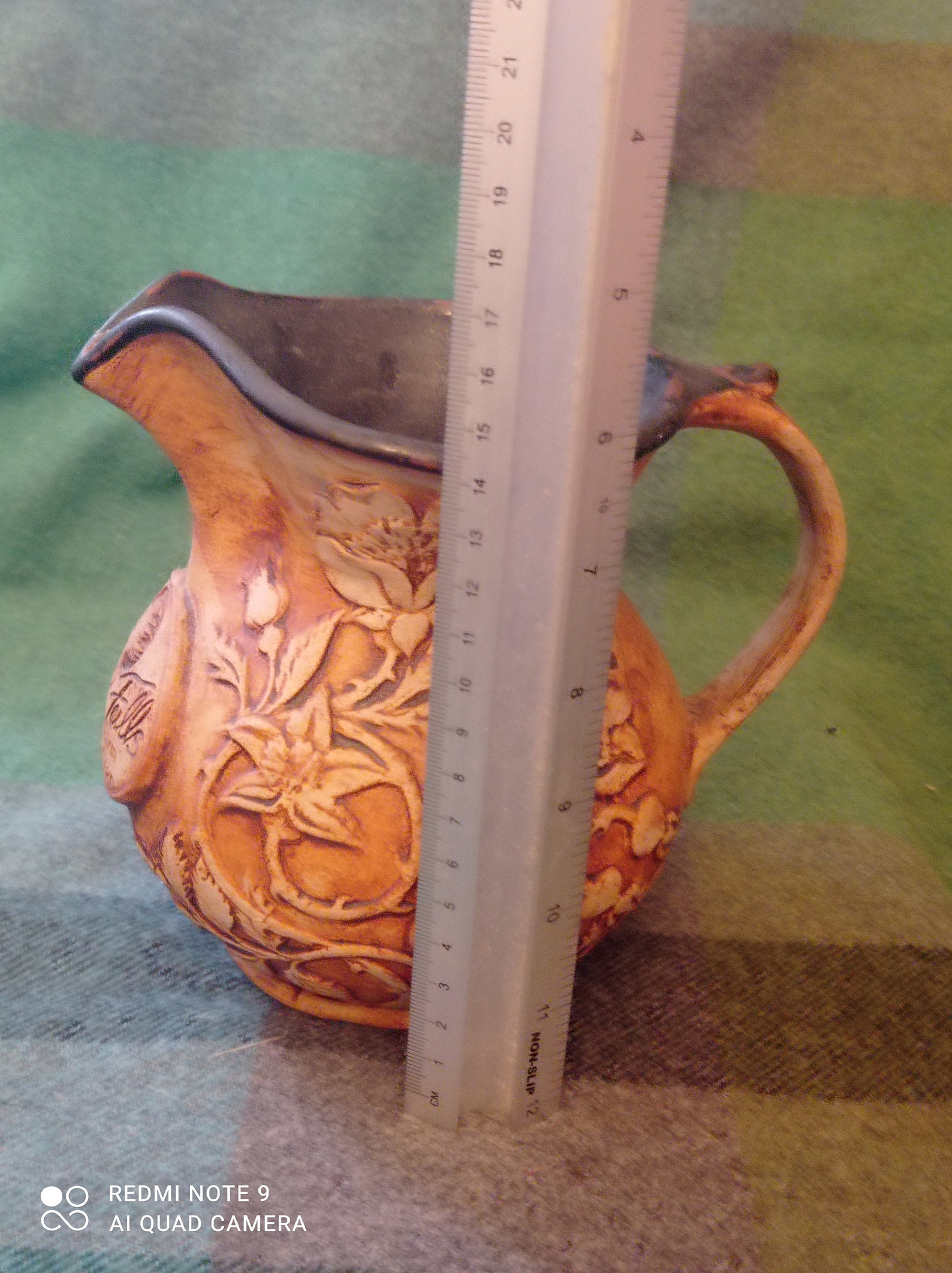 Attractive Quantock Design Studio Pottery Water Jug Cedar Etsy UK