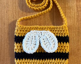 Bumblebee Kids Bag - Crochet Pattern - Beginner Friendly Pattern