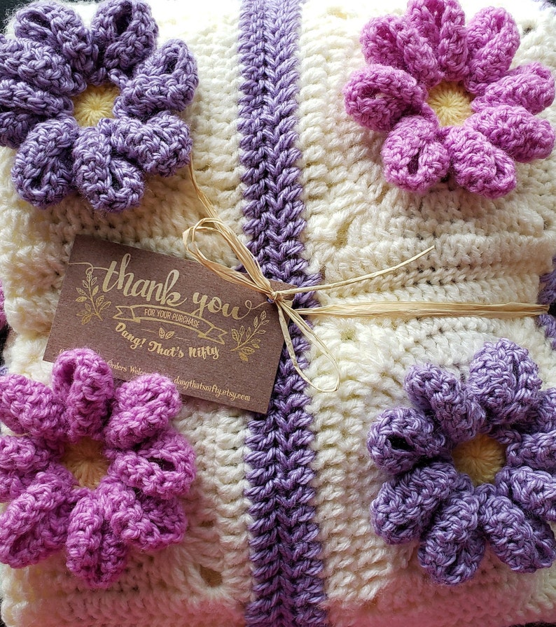 baby girl baby gift baby shower gift Crochet baby blanket crochet blanket baby girl shower gift crochet blanket Baby Blanket