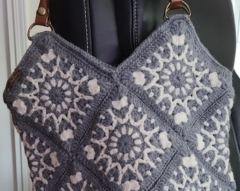 Boho purse, hippie purse, Crochet purse, crochet handbag, shoulder bag, birthday gift, handmade purse, boho, diaper bag, retro purse