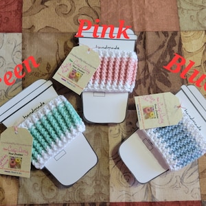 Cup Cozy Crocheted Ribbed pdf Pattern