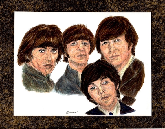 The Beatles 65 14 x 11/" Photo Print