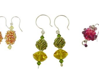 TUTORIAL - Beaded Bead Earring Medley