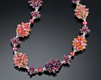 TUTORIAL - Spring Beaded Bead Necklace