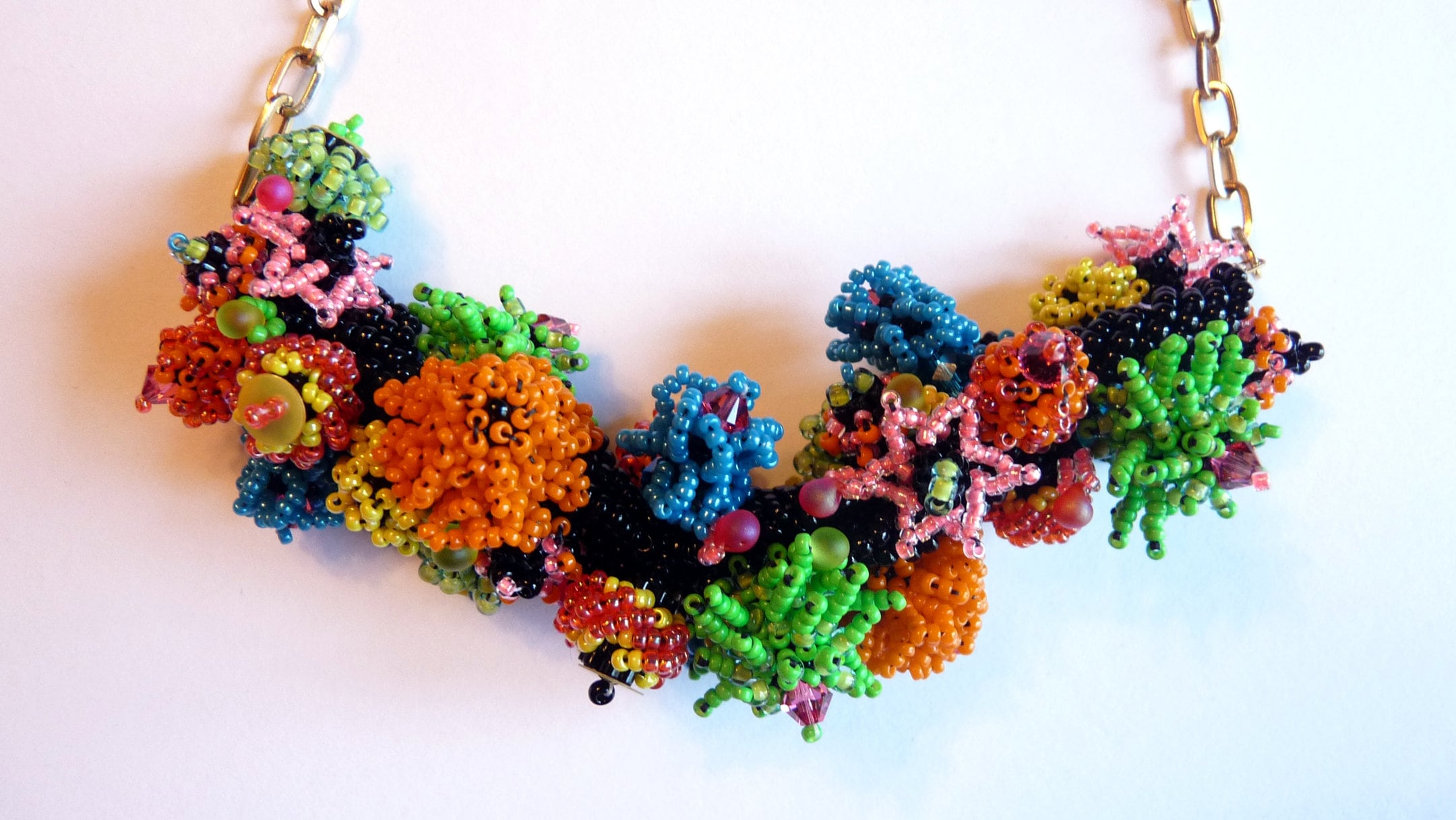 KIT & TUTORIAL Coral Reef Necklace Etsy