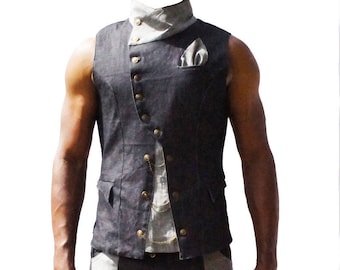 Elegante frac con cola extraíbles