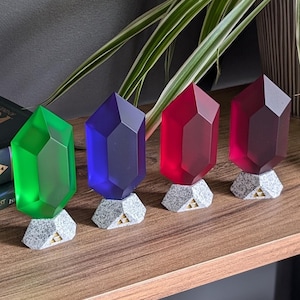 Zelda: Ocarina of Time Ruby with Frosted Effect - 10 Colors Available!