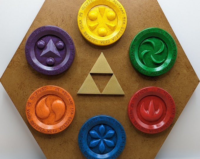 The Legend of Zelda Ocarina of Time oot I Badge Set medallions - Etsy