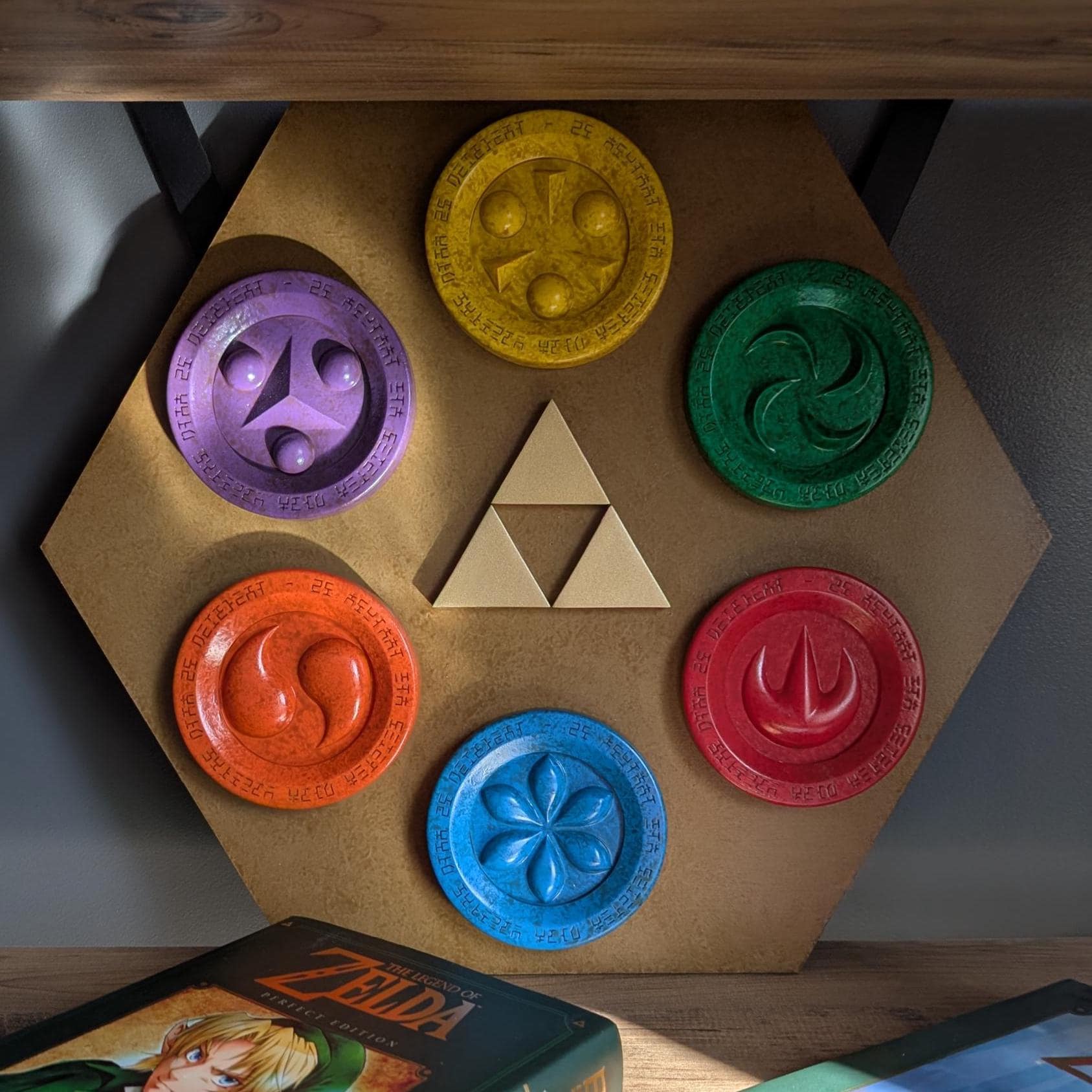 Legend of Zelda: Ocarina of Time Sage Medallions, Display Stand