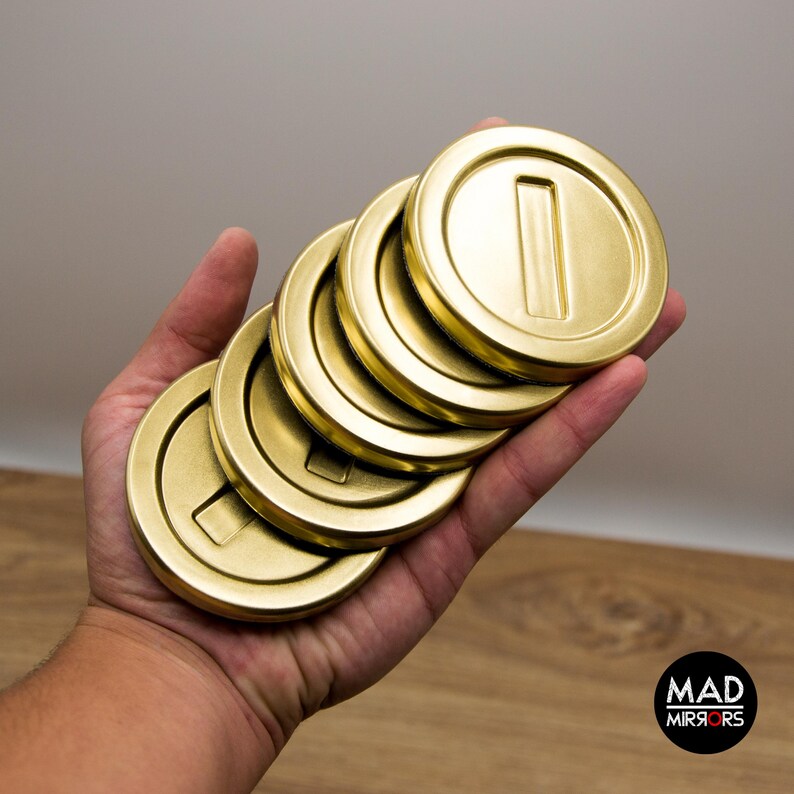 Super Mario Coin Geek Replica – Resin Collector Coin – Ultimate Gift ...