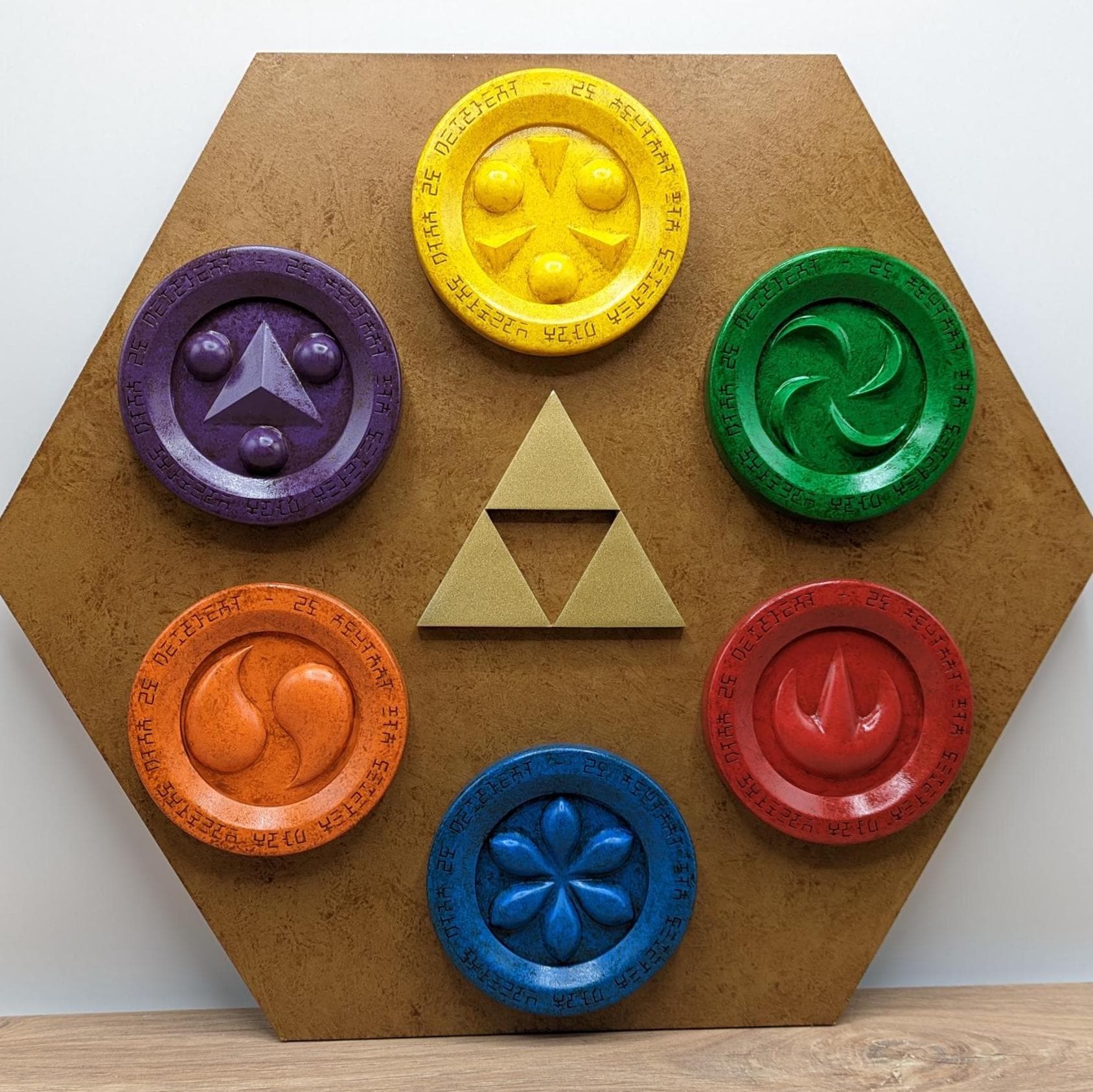 Legend of Zelda: Ocarina of Time Sage Medallions, Display Stand