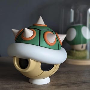 クッパの殻のレプリカ - 番号入り限定版 - マリオ樹脂コレクター向けオタクアイテム - 50個限定