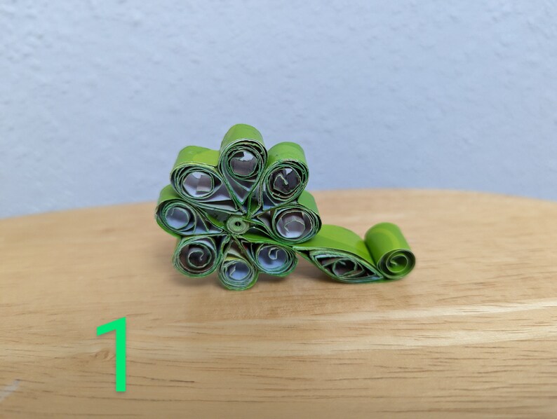 Quilling Four Leaf Clover Desk Plant Graduation Gift St. Etsy
