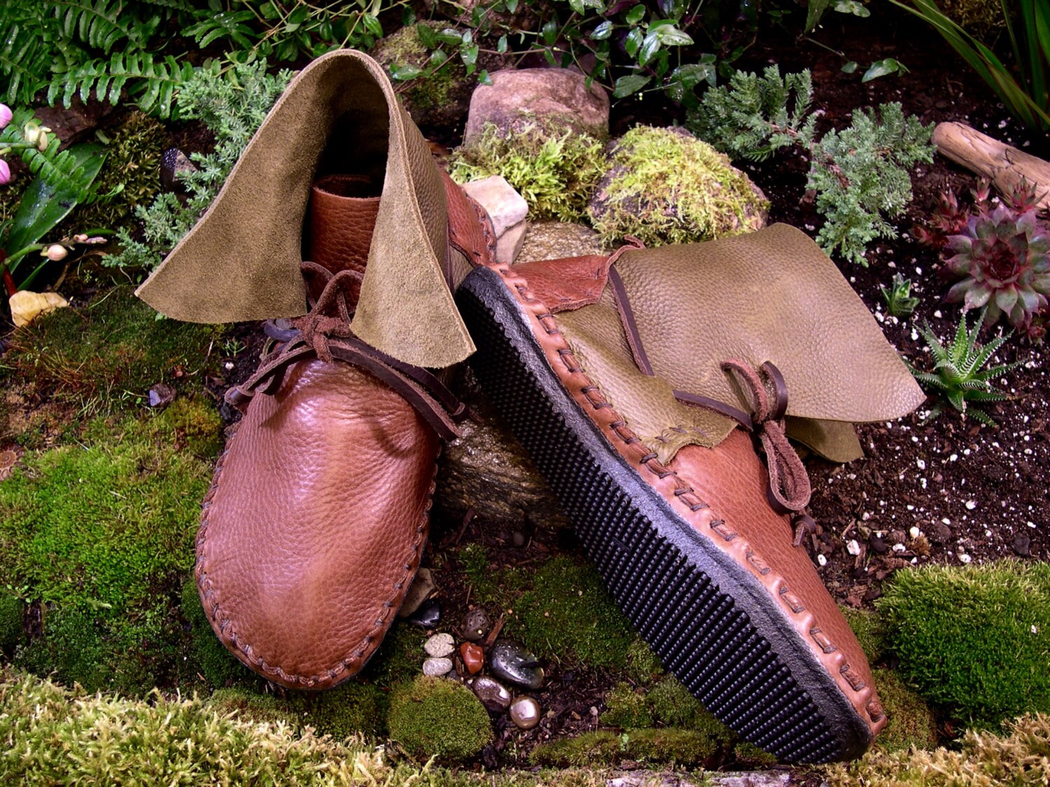 custom handmade moccasins