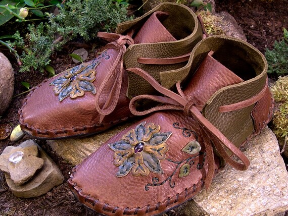 custom leather moccasins