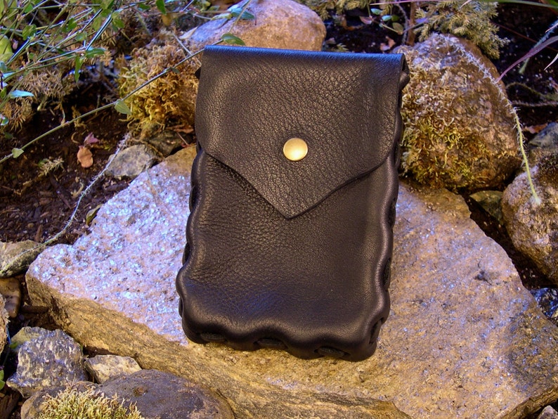 Small Cell Phone Belt Pouch Soft Leather Belt Cell Phone Holder Phone