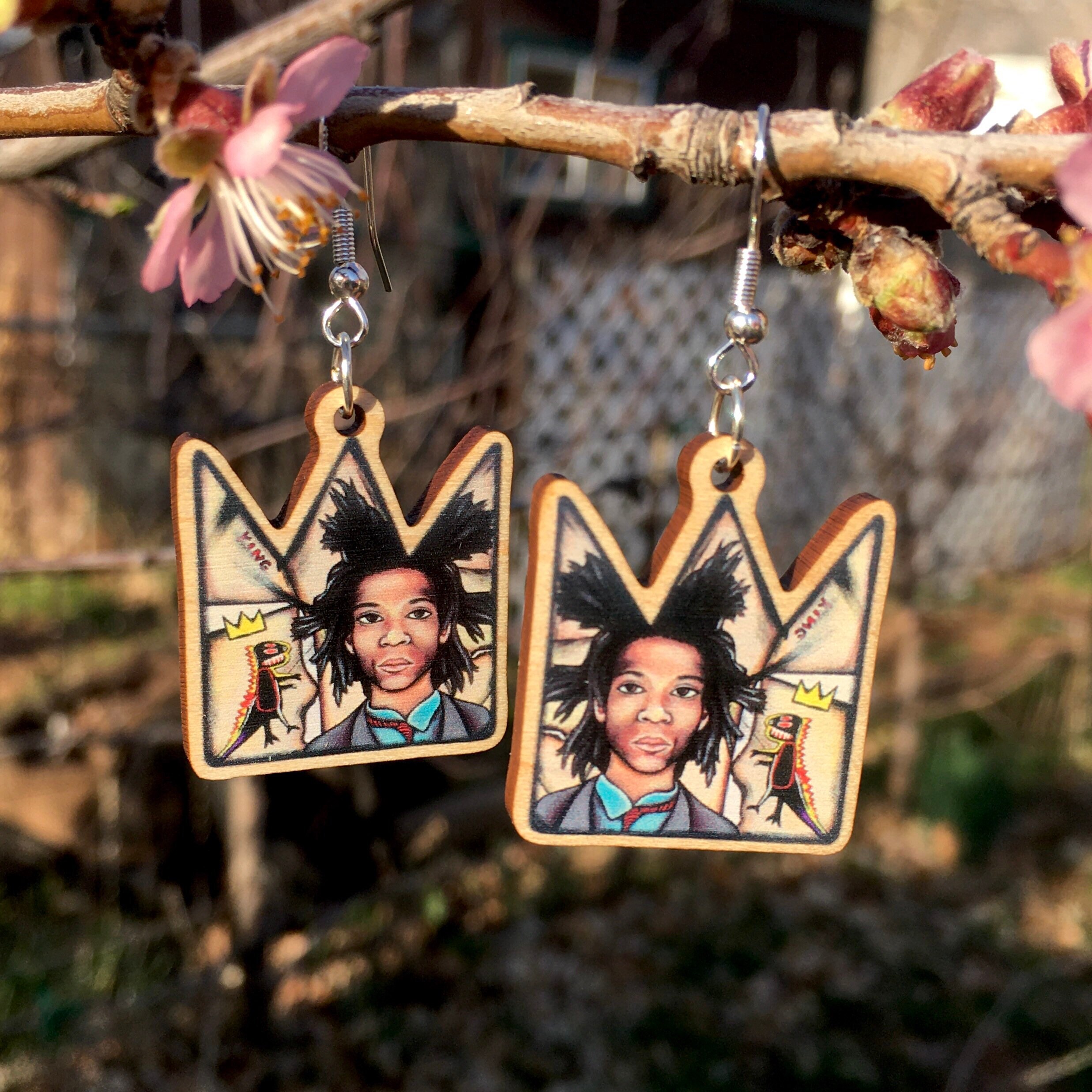 basquiat earrings