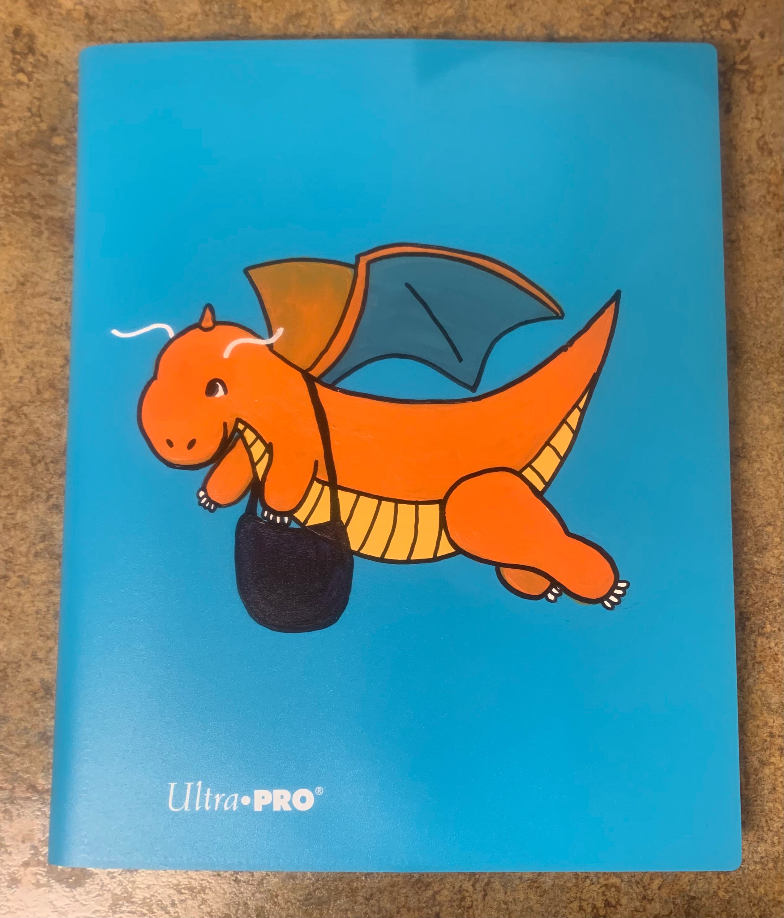dragonite pokemon card binder Custom Dragonite Card Binder