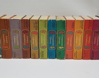 Set 17 Vintage Children’s Companion Library 2-in-1 CLASSIC Books