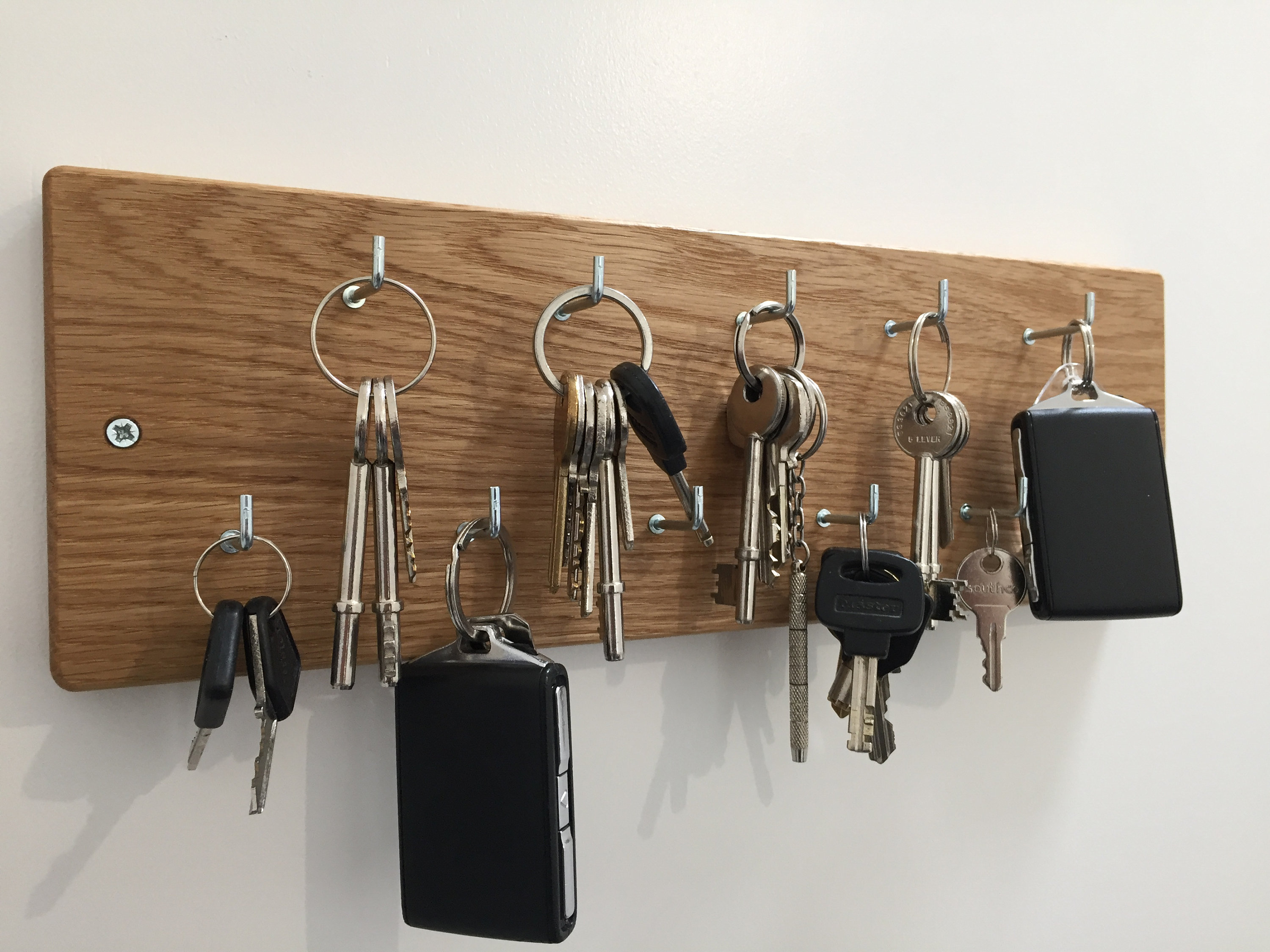 Key Holder, Key Storage, Key hooks, Key Hanger, Wall key holder, Key Holder for wall, Key Rack, Entryway key organizer, Oak key rack - Etsy Nederland Key Holder, Key Storage, Key hooks, Key Hanger, Wall key holder, Key Holder for wall, Key Rack, Entryway key organizer, Oak key rack - Etsy Nederland