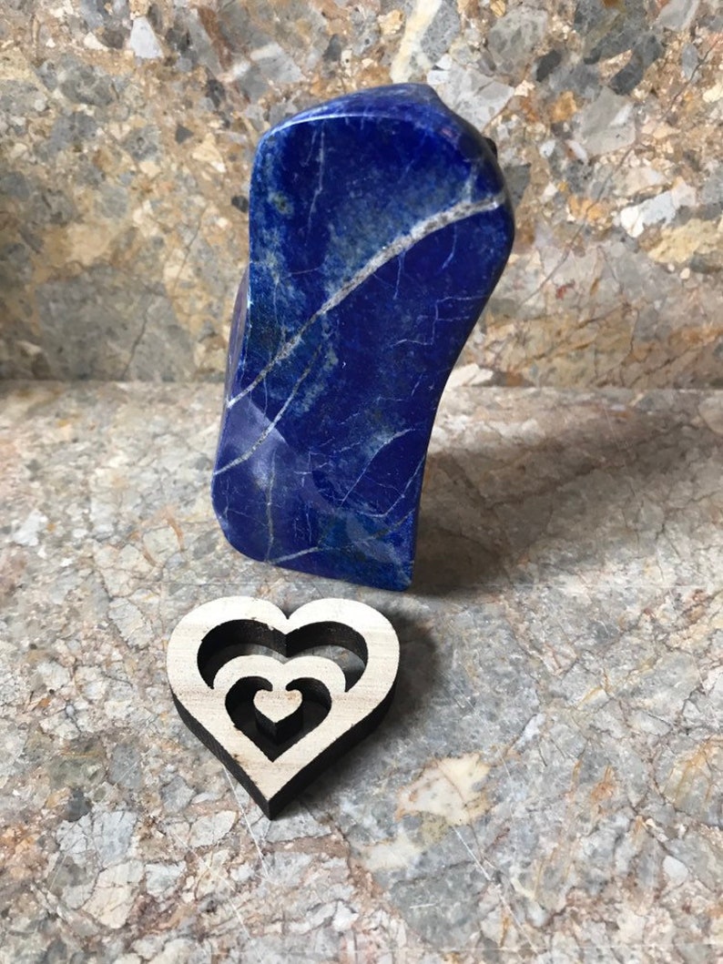 Lapis Lazuli Freeform Shape Deep Blue Crystal Reiki Healing Etsy
