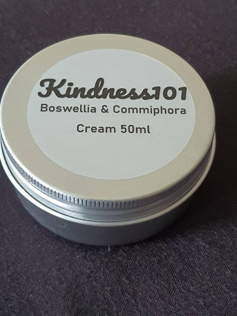 Frankincense & Myrrh Essential Oils Face Cream 50ml Soothing Etsy UK