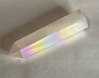 Aura Quartz Point Chakra Healing Crystal Gift Stone Idea