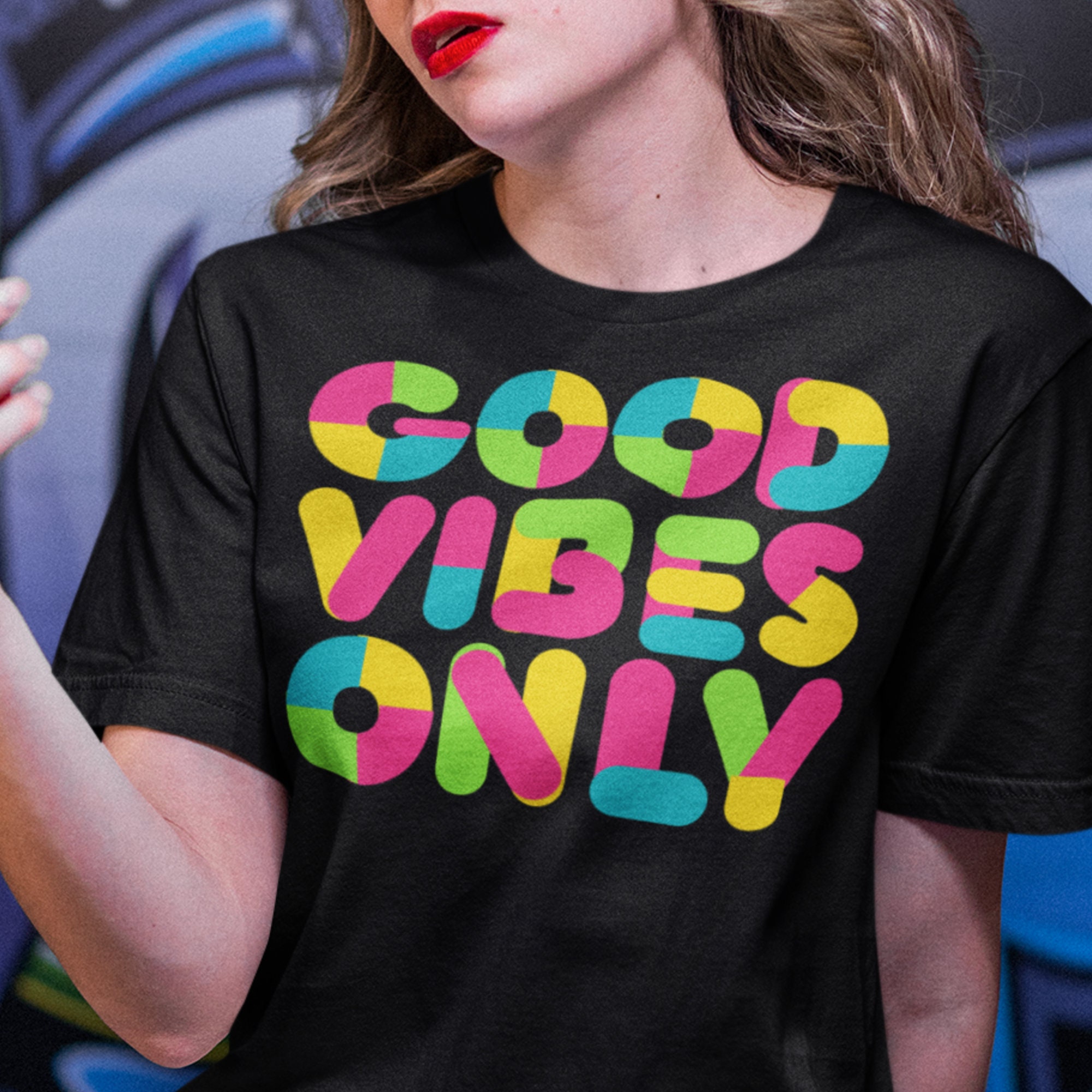 UMBRO■GOOD VIBES ONLY T-shirt■送料込 Good Vibes Only Shirt, Good Vibes T-shirt, Fun Gift, Unisex