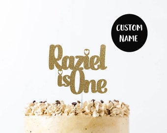 ANY NUMBER! Happy Birthday Cake Topper, Personalized Cake Topper, Cake Topper, Glitter Cake Topper, Custom Cake Topper, Birthday Party