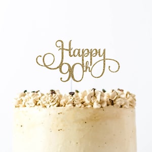 90th birthday party,90th birthday cake topper, ninetieth birthday decorations, 90th birthday decorations,ninety cake topper, 90 party decor