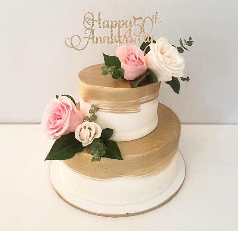 happy 50th anniversary cake