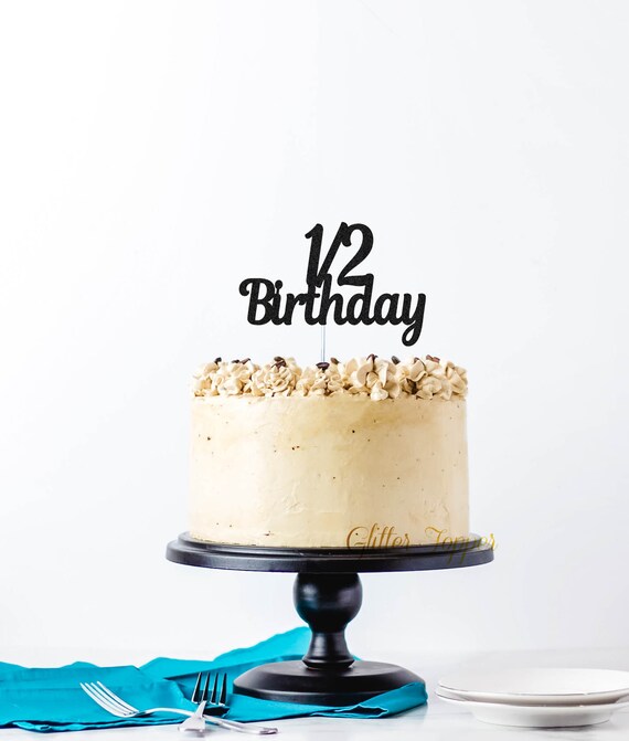 1 2 Birthday 1 5 Years Cake Topper Half Birthday Birthday Etsy