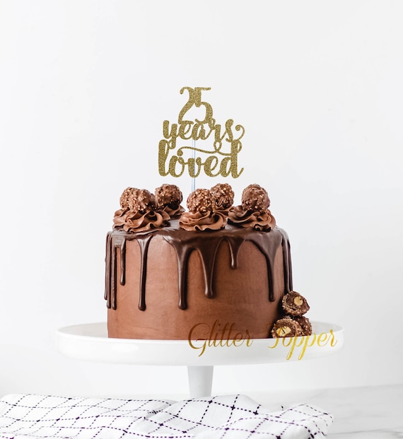 Make up Cake Topper Joyeux anniversaire Sign Liban