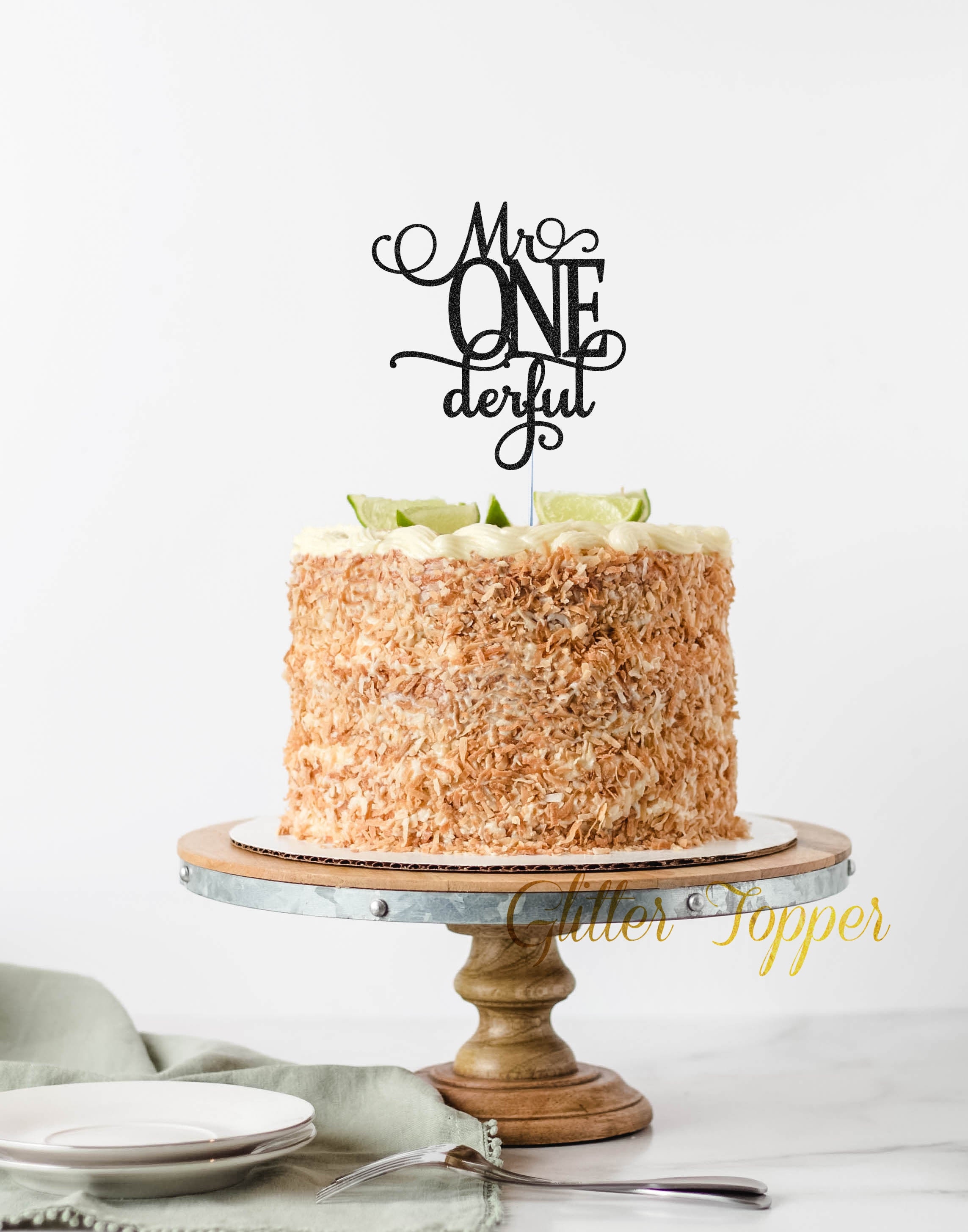 Mr Onederful Cake Topper, First Birthday Cake Topper, Mr One Derful ...