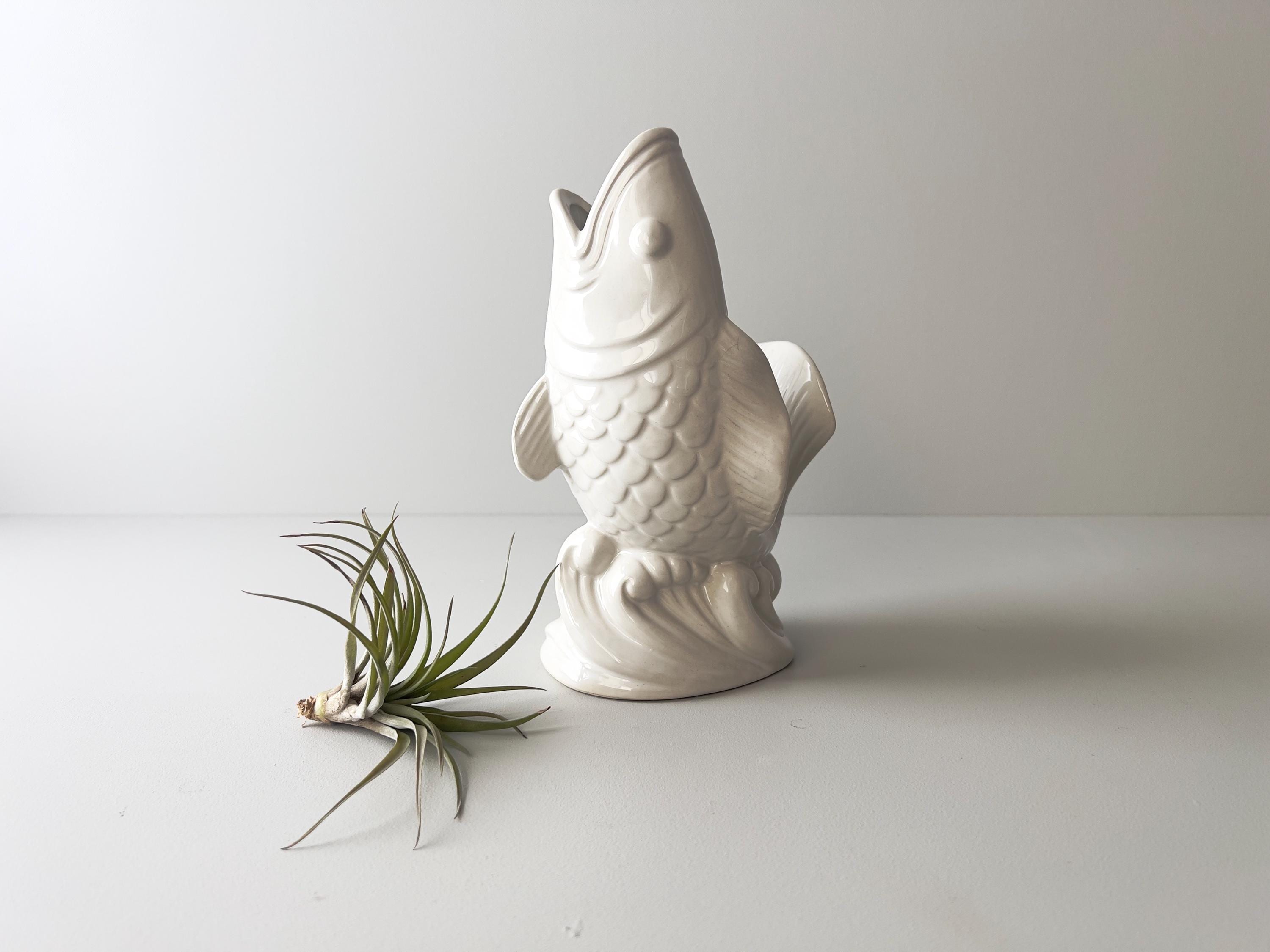 Japanese Vase With Koi Fish - Etsy