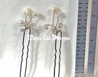 Bridal Hairpins (Set of 2)