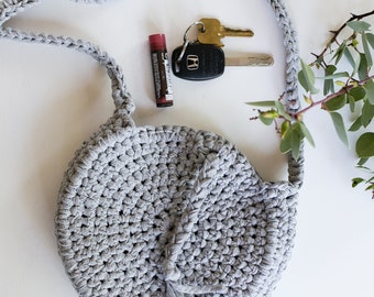 Celestial Crossbody Bag Crochet Pattern, Fabric, T-shirt, Yarn, Crochet Gift Idea, teen, adult gift idea, purse